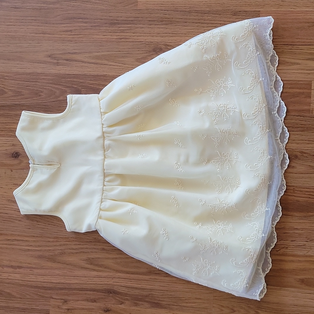 Toddler Yellow Dress - Picture 2 of 6